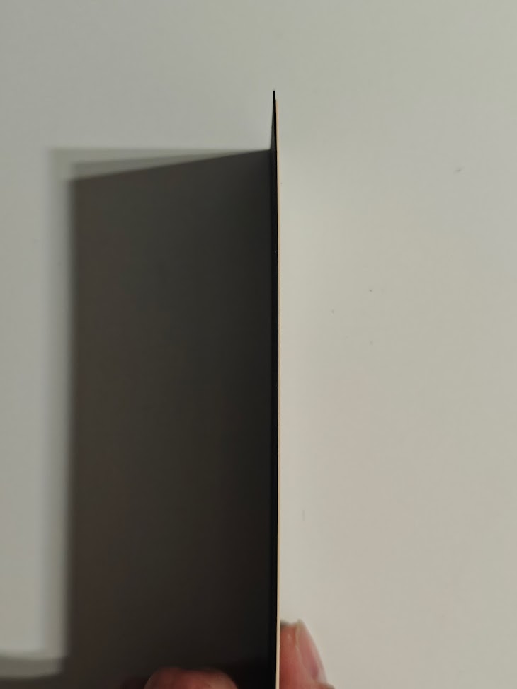 Boekenlegger - Raaf - (zwart-beige-wit) - 41m0p6 - zijkant.jpg