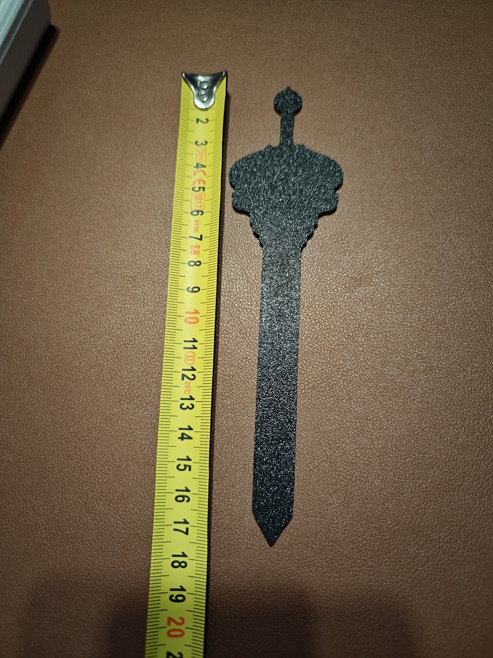 Boekenlegger - Sword - (gold-white-black) - xh0i7w - achterkant.jpg