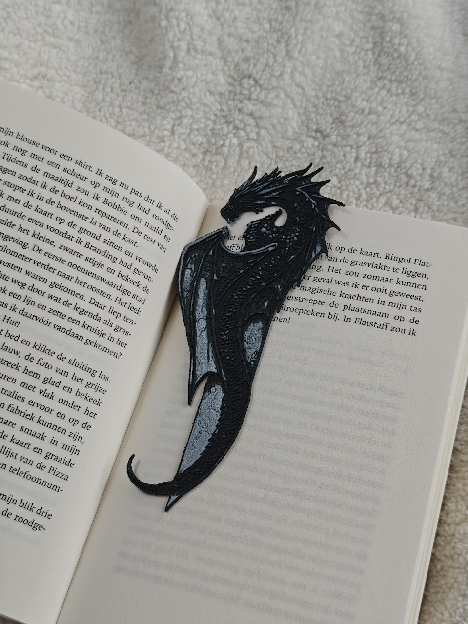 Boekenlegger - Wyvern - (forest-green) - r8j3y2