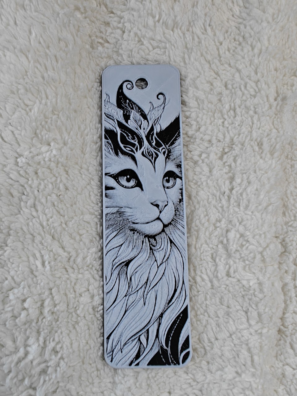 Boekenlegger - ragdoll kat - (zwart-wit) - 73e6g2