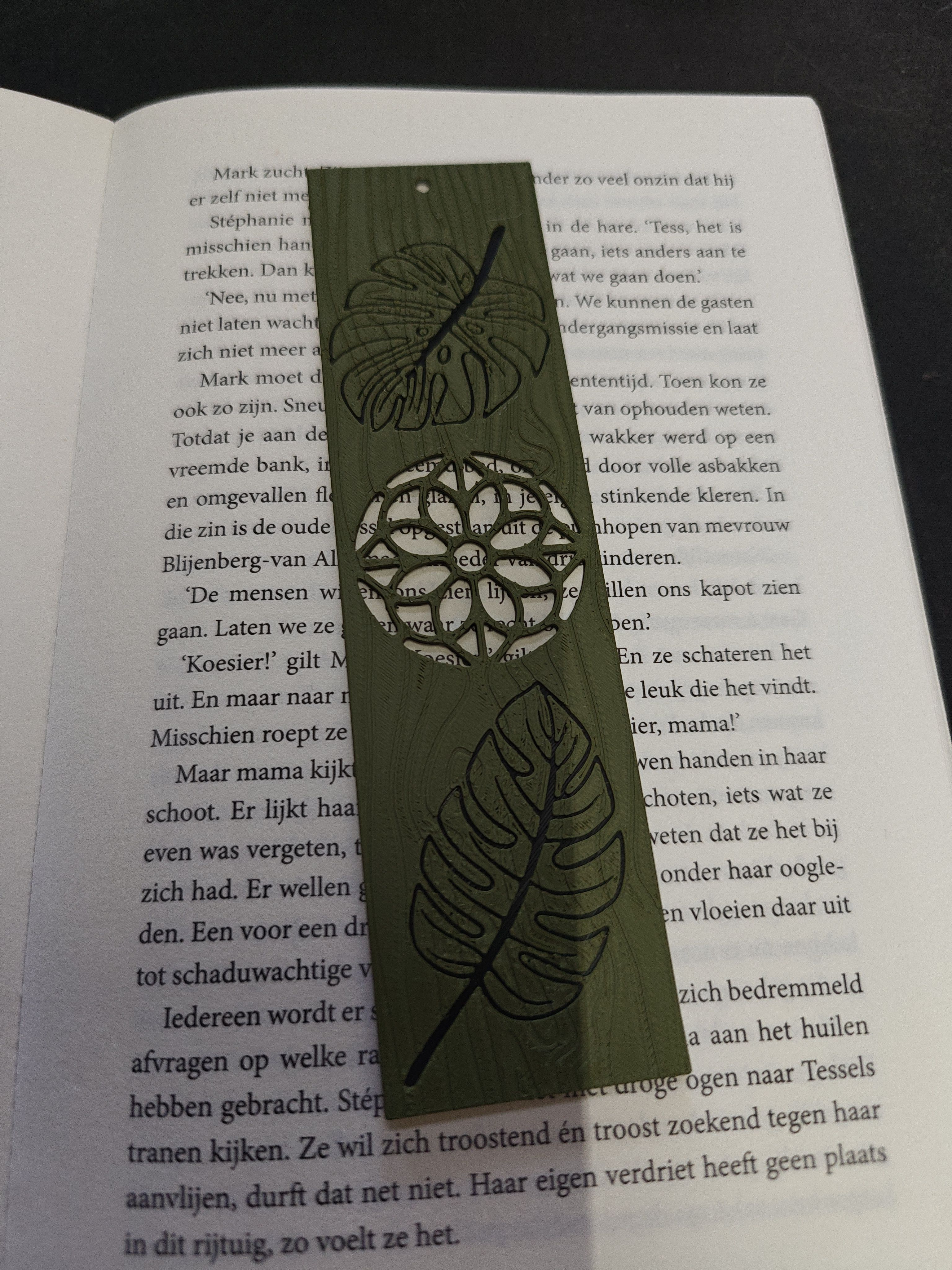 Bookmark - Monstera Deluxe Series - Green