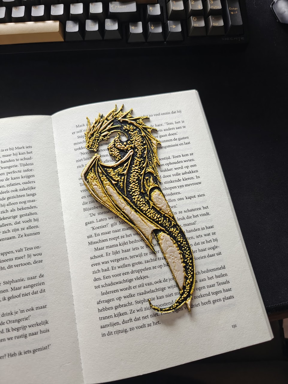 Bookmark - Wyvern - (Eryone Gold) - abc456