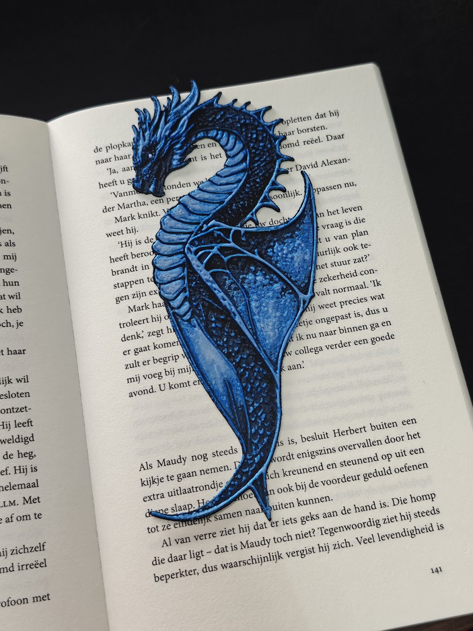 Bookmark - Wyvern v2 - (Blue) - r7x2p9