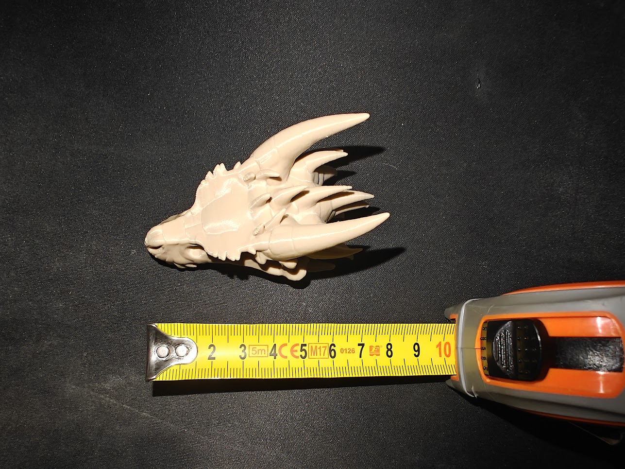 Dragon skull - (burly wood) - 8cm - 6g7t9z - meting.jpg